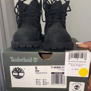 Timberland Kids Charcoal Boots
